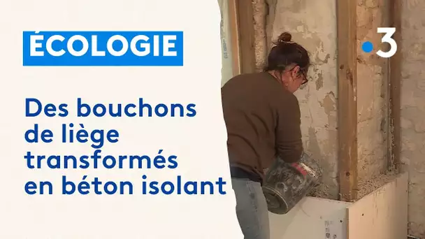 Béton de liège : quand le recyclage des bouchons rime avec isolation