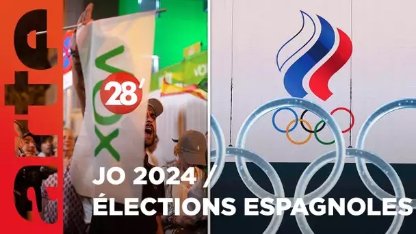 Gauche espagnole / JO 2024 & les athlètes russes - 28 Minutes - ARTE