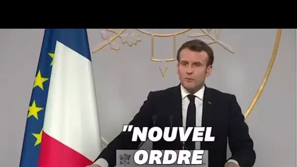 Vœux à la presse: Macron s'en prend (encore) aux réseaux sociaux