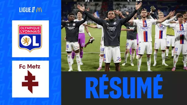 Fofana INTENABLE, l’OL DÉROULE contre Metz | 2ème journée - Ligue 1 McDonald's 25/26
