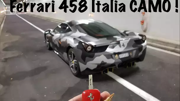 Ma 458 Italia Camouflage: Présentation !