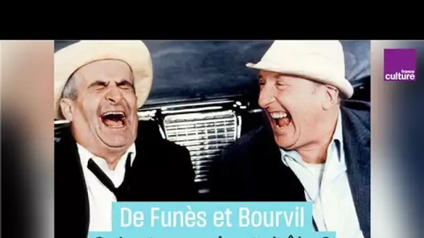 Qu’est-ce qui fait rire Bourvil et de Funès ?