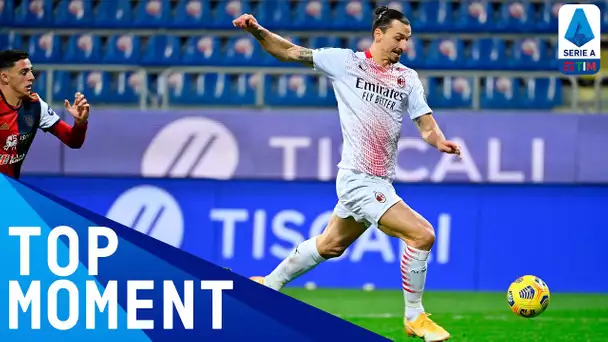 Both Zlatan Ibrahimović's Goals vs Cagliari | Cagliari 0-2 Milan | Top Moment | Serie A TIM