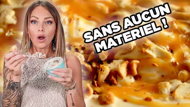 CRASH TEST : FAIRE UN SUNDAE CARAMEL MAISON ! (Sans sorbetière !)