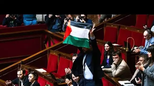 Drapeau palestinien brandi à l'Assemblée : qui est Sébastien Delogu, un député LFI au parcours si…