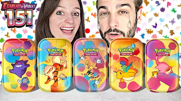 ON A RECU LES MINI TIN POKEMON 151 ET C'EST UNE CATASTROPHE !