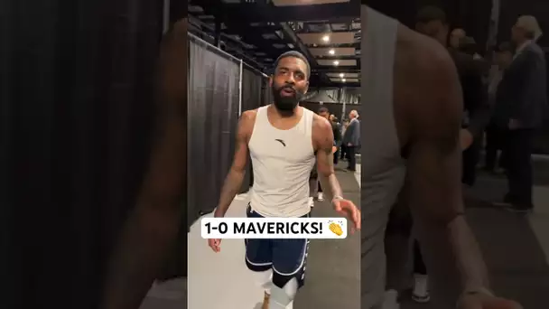 Kyrie Irving & Luka Doncic walk off after Game 1! 👏 | #Shorts