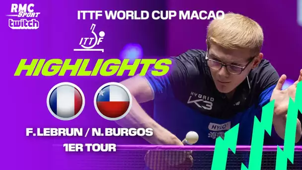 ITTF : 44 points à... 17 entre Felix Lebrun et Nicolas Burgos (World Cup Macao)