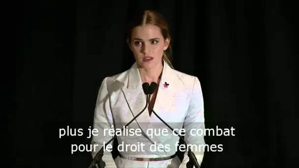 Le combat d'Emma Watson pour l'égalité hommes-femmes