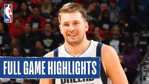 MAVERICKS at PELICANS | Luka Drops 9th-Career TRIPLE-DOUBLE | Oct. 25, 2019