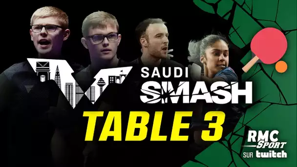 TENNIS DE TABLE - WTT SAUDI SMASH (Jeddah) : MAIN DRAW JOUR 4 - TABLE 3