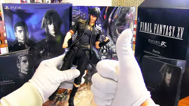 Final Fantasy XV : notre UNBOXING de l&#039;Ultimate Collector&#039;s Edition