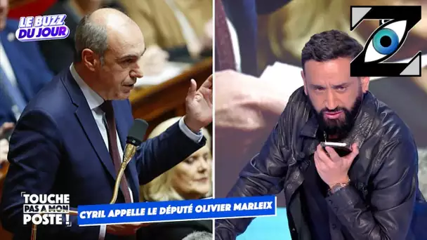 [Zap Télé_2] C. Hanouna appelle O. Marleix après le geste polémique d'E. Dupont-Moretti ! (08/03/23)