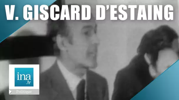 Valéry Giscard D' Estaing "Le changement" - Archive INA
