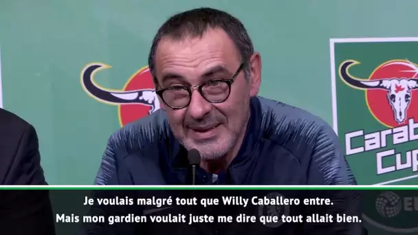 Chelsea - Manchester City : Sarri réagit à l'affaire Kepa !