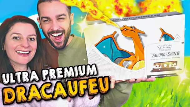 ON OUVRE LE COFFRET POKEMON ULTRA PREMIUM DRACAUFEU !