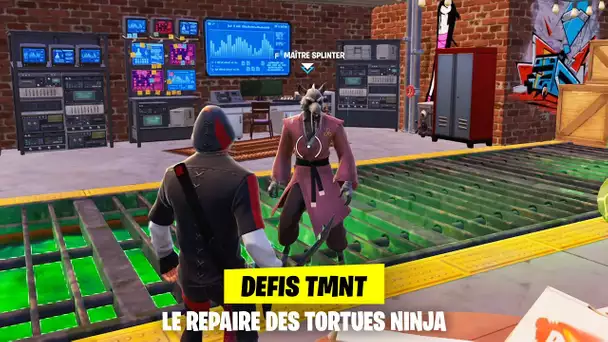 TROUVER LE REPAIRE DES TORTUES NINJA SUR FORTNITE ! (FORTNITE TMNT)