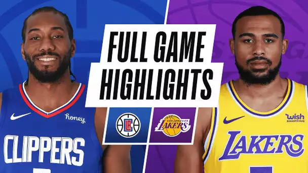CLIPPERS at LAKERS | FULL GAME HIGHLIGHTS | December 13, 2020