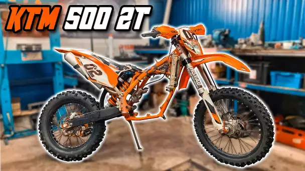 MONTAGE DU KIT 500cc 2 TEMPS SUR MA KTM !