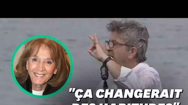 Jean-Luc Mélenchon propose à Emmanuel Macron de faire entrer Gisèle Halimi au Panthéon