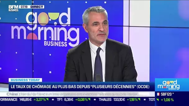 Stefano Scarpetta (OCDE) : Le taux de chômage au plus bas depuis "plusieurs décennies" (OCDE)