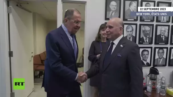 🇺🇸 New York : Lavrov poursuit ses rencontres avec des collègues étrangers