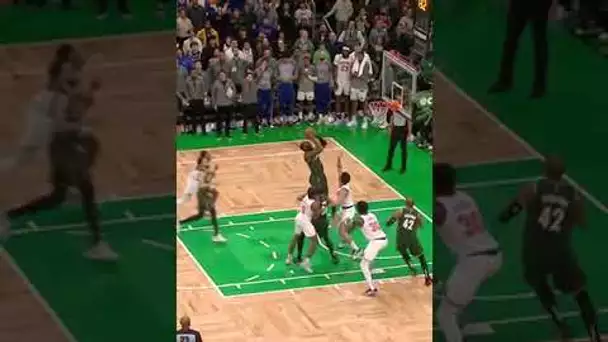 Jaylen Brown with the CLUTCH AND-1 FINISH! 🚨| #Shorts