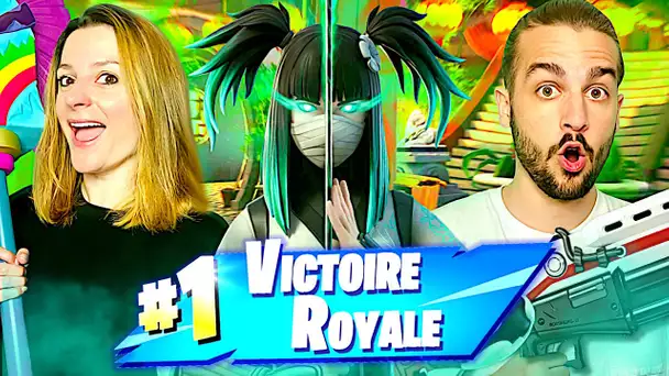 ON FAIT TOP 1 AVEC CHARLOTTE ESPRIT ENCHANTE ! EN DUO FORTNITE FR