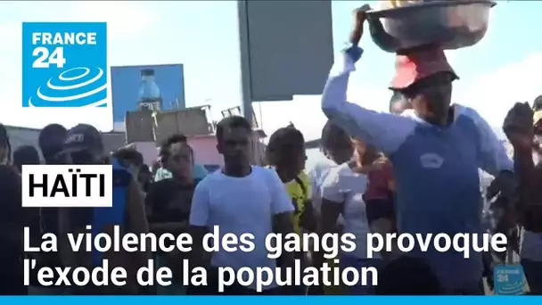 Haïti : 33 000 personnes ont fui Port-au-Prince en deux semaines de violences • FRANCE 24