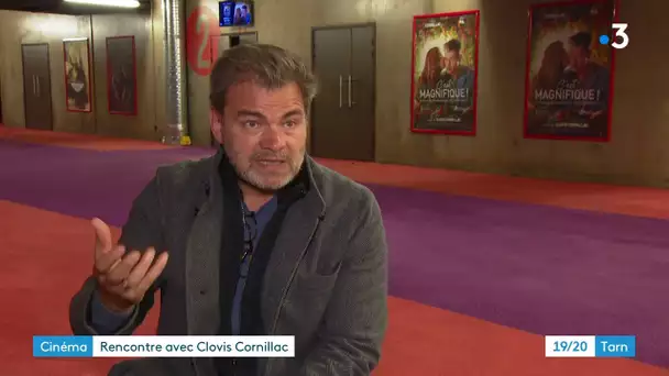 Clovis Cornillac à Albi pour son dernier film "C'est Magnifique !"