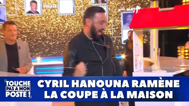 Cyril Hanouna ramène la coupe à la maison !