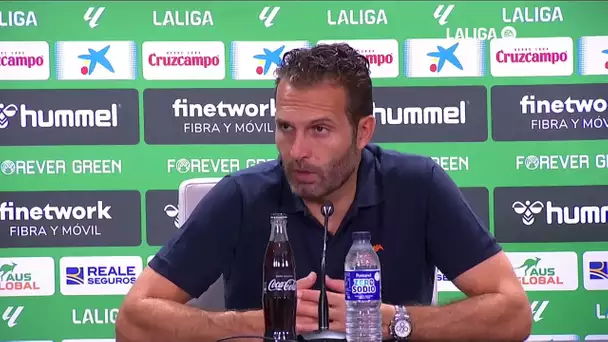 Rueda de prensa Real Betis vs Valencia CF