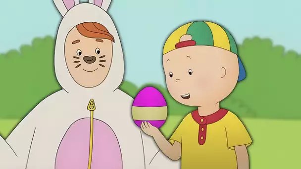 Caillou et la Chasse aux Œufs de Pâques | Caillou en Français