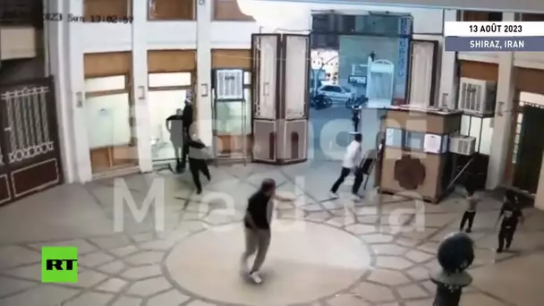 Iran : la vidéosurveillance montre un homme armé tirant dans le sanctuaire de Shiraz