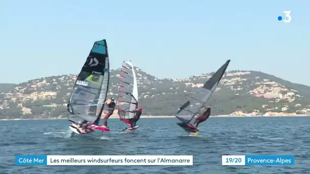 Hyères : les meilleurs français en windsurf sur les vagues de l'Almanarre