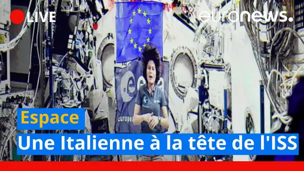 En direct | Espace : l'Italienne Cristoforetti prend les commandes de l'ISS