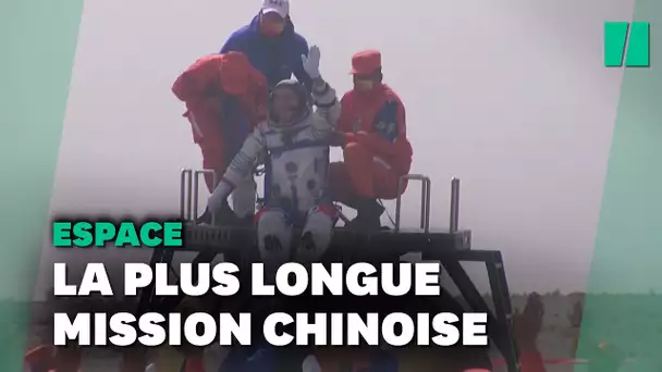 Trois Chinois de retour d'un séjour record dans l'espace