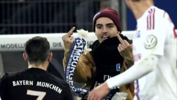 Ribéry agressé par un supporteur adverse à Hambourg