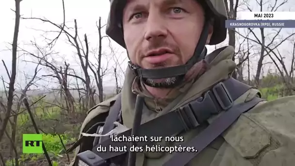 RPD : la vidéo exclusive de notre correspondante de guerre à Krasnogorovka