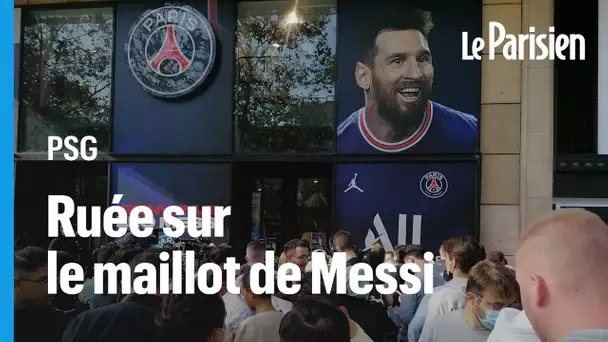 Maillot de Messi : « J’ai passé la nuit devant la boutique du PSG »