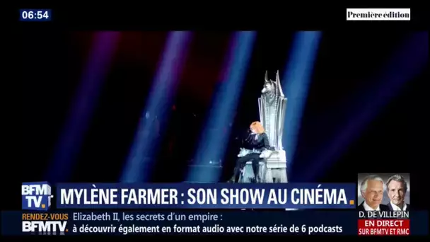Mylène Farmer: son concert à Paris La Défense Arena diffusé au cinéma