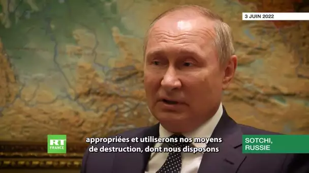 Livraisons d'armes à l'Ukraine : Poutine se déclare prêt à «tirer les conclusions appropriées»