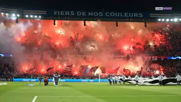 Le Parc des Princes en feu avant PSG - Juventus