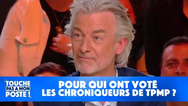 Pour qui ont voté les chroniqueurs de TPMP ?