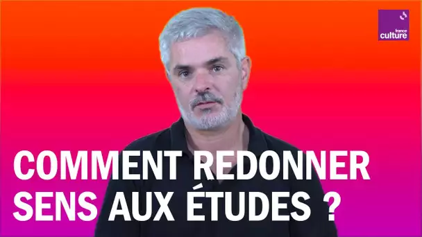 Que faire pour redonner du sens aux études ?