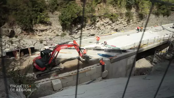 Tempête Alex, un an après : des routes à reconstruire