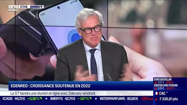 Bertrand Dumazy (Edenred) : Edenred, croissance soutenue en 2022