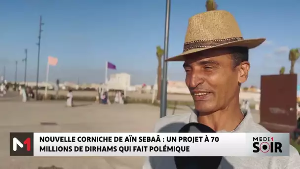 Nouvelle corniche d’Aïn Sebaâ : un projet de 70 millions de dirhams qui fait polémique