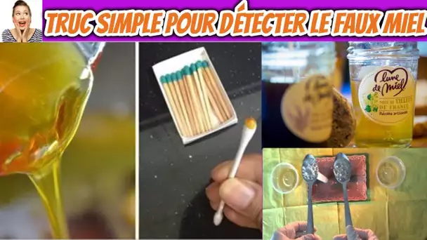 C&#039;est fini ! Voici des trucs simples pour détecter le faux miel