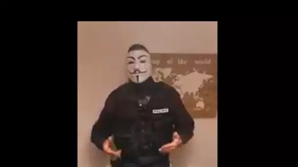 UN POLICIER M'ADRESSE UN MESSAGE PARTICULIER !